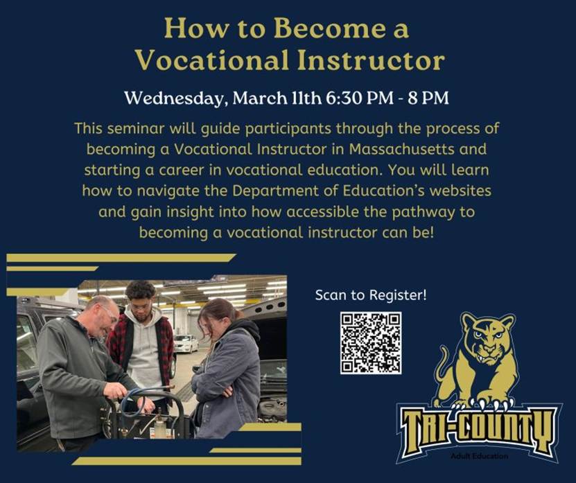 A Seminar on becoming a Vocational Technical Teacher!!