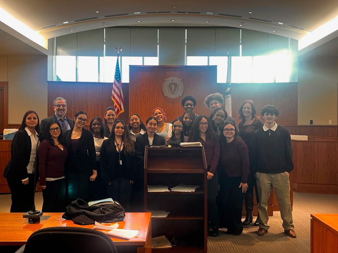 Durfee Criminal Justice Program Earns their place at the State Finals in Worcester this March.