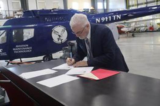 Franklin County Tech — Aviation Maintenance Technology Program Earns FAA Certification
