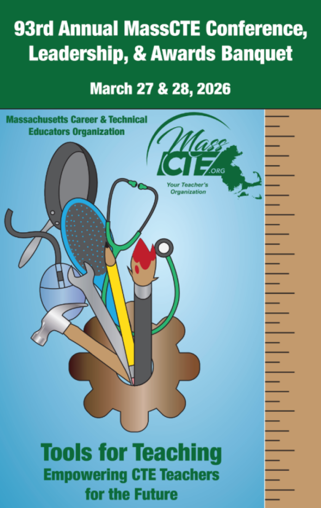 2026 MassCTE Conference Booklet Now Online. Click the cover page to open the booklet